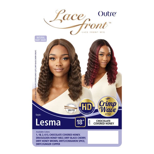 Outre Synthetic Swiss HD Lace Front Wig - LESMA - Image 5