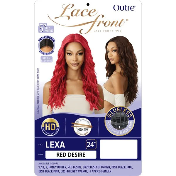 Outre Synthetic Swiss HD Lace Front Wig - LEXA - Image 5