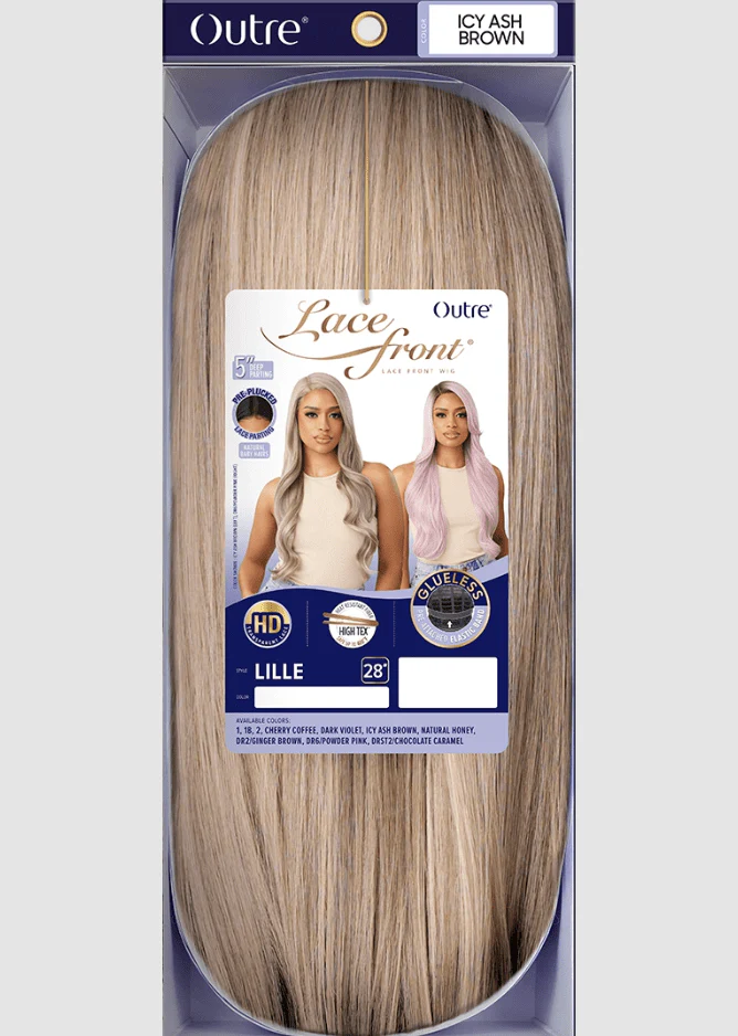 Outre Synthetic Swiss HD Lace Front Wig - LILLE - Image 6