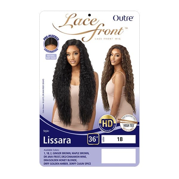 Outre Synthetic Swiss HD Lace Front Wig - LISSARA - Image 5