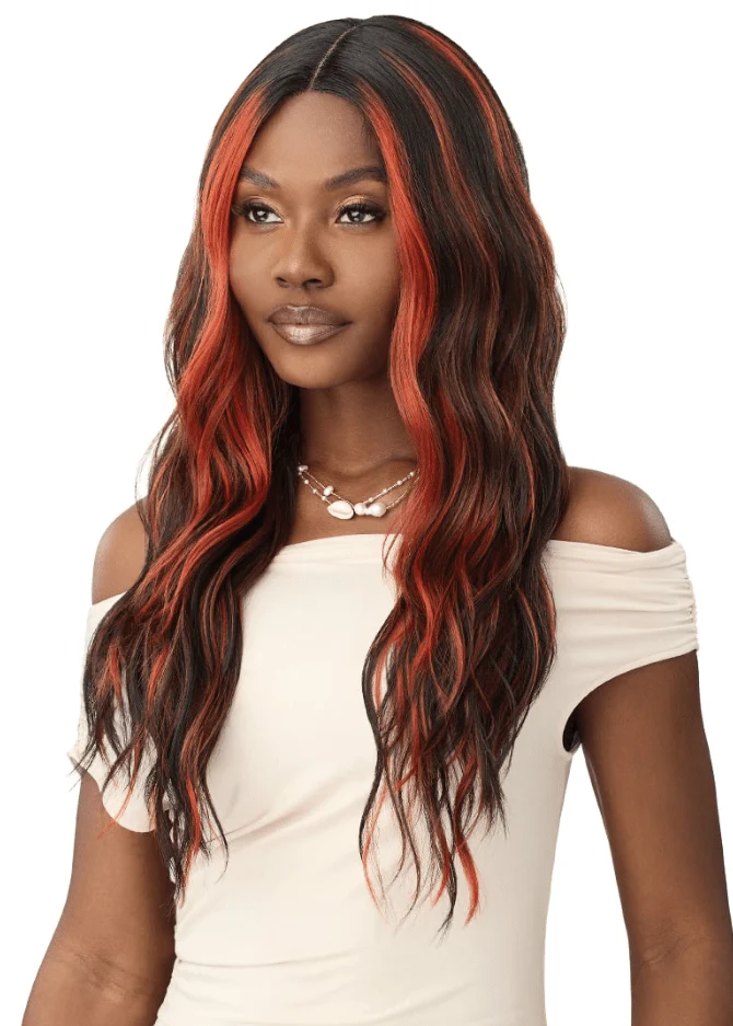 Outre Synthetic Swiss HD Lace Front Wig - LORRAINE - Image 3