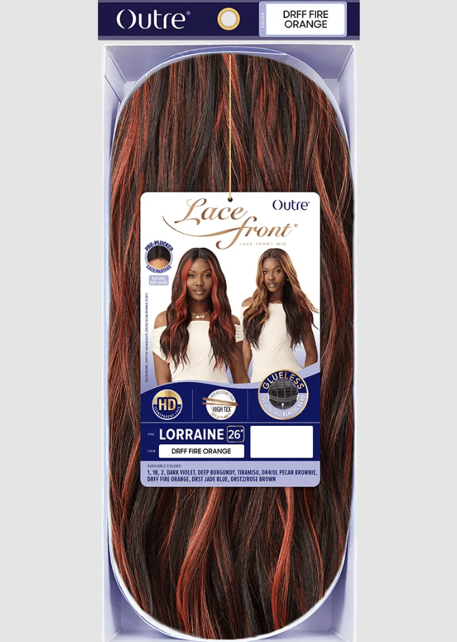 Outre Synthetic Swiss HD Lace Front Wig - LORRAINE - Image 6