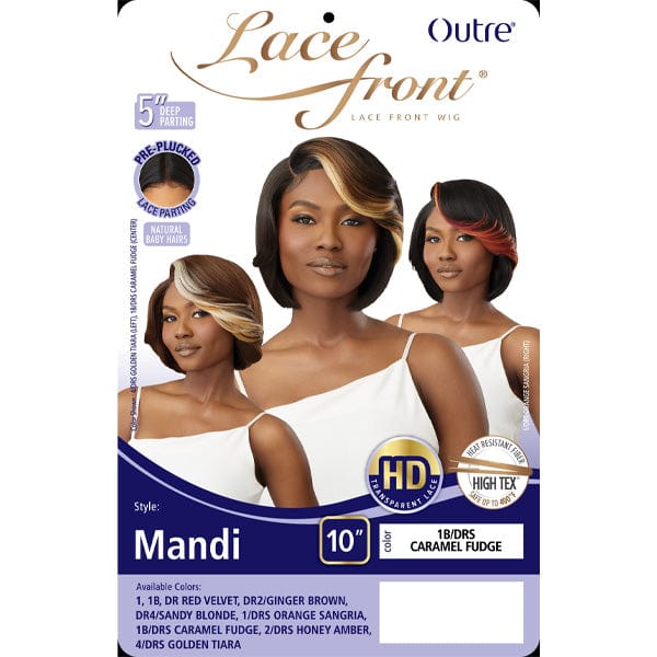 Outre Synthetic Swiss HD Lace Front Wig - MANDI - Image 6