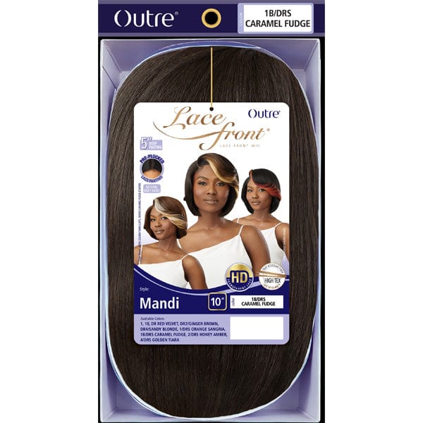 Outre Synthetic Swiss HD Lace Front Wig - MANDI - Image 7