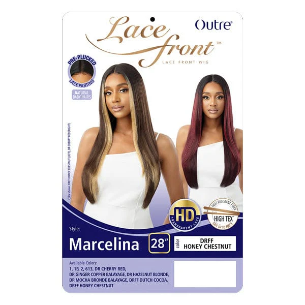 Outre Synthetic Swiss HD Lace Front Wig - MARCELINA - Image 5