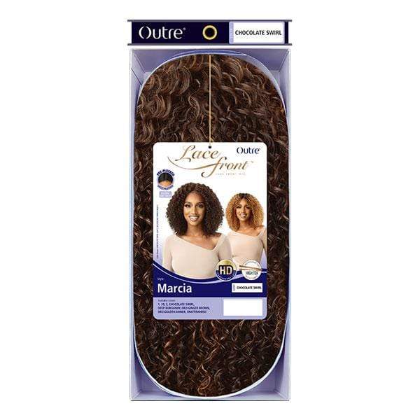 Outre Synthetic Swiss HD Lace Front Wig -  MARCIA - Image 6