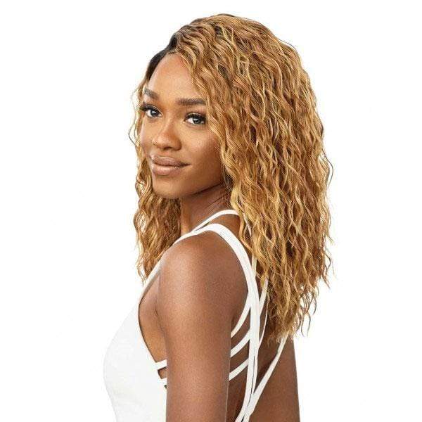 Outre Synthetic Swiss Wet & Wavy Lace Front Wig - MARION - Image 3