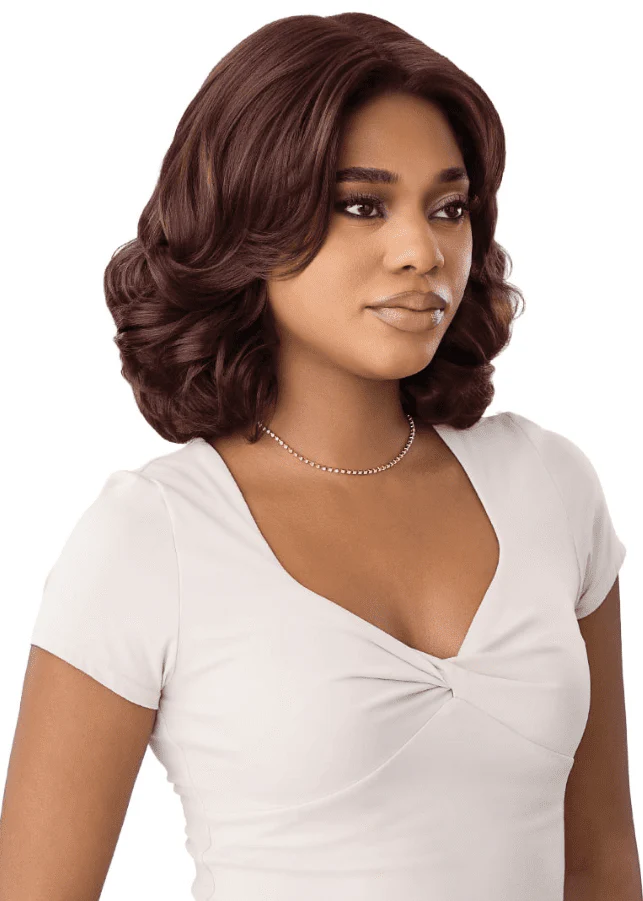 Outre Synthetic Swiss HD Lace Front Wig - MELORA - Image 3