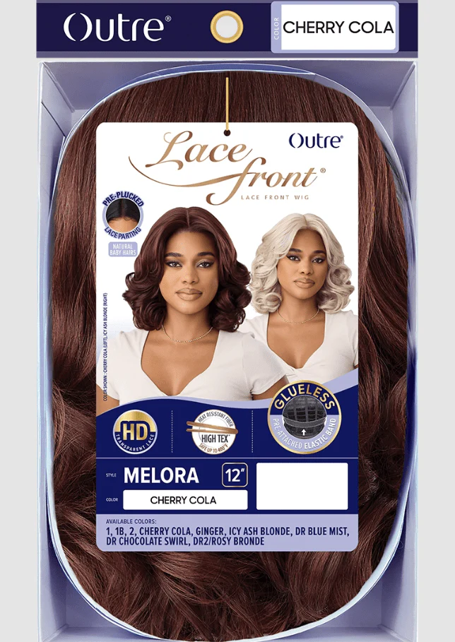 Outre Synthetic Swiss HD Lace Front Wig - MELORA - Image 6