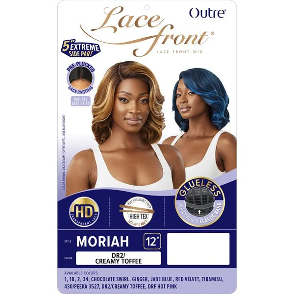 Outre Synthetic Swiss HD Lace Front Wig - MORIAH - Image 5