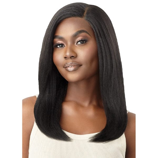 Outre Synthetic Swiss HD Lace Front Wig - NATURAL YAKI 18" - Image 2