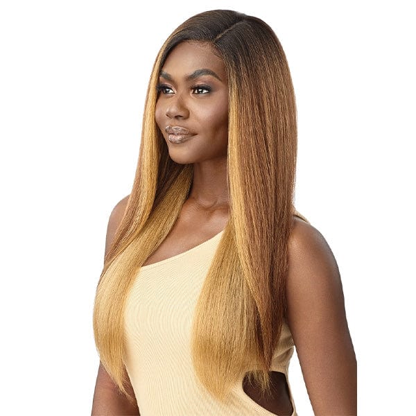 Outre Synthetic Swiss HD Lace Front Wig - NATURAL YAKI 26" - Image 2