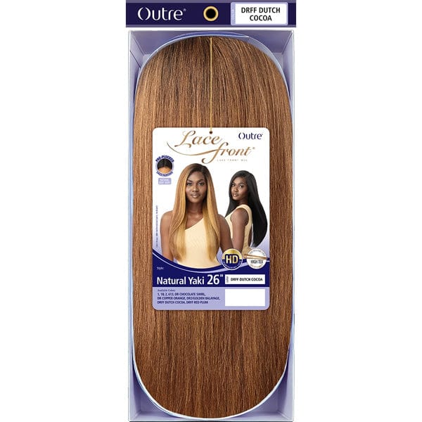 Outre Synthetic Swiss HD Lace Front Wig - NATURAL YAKI 26" - Image 6