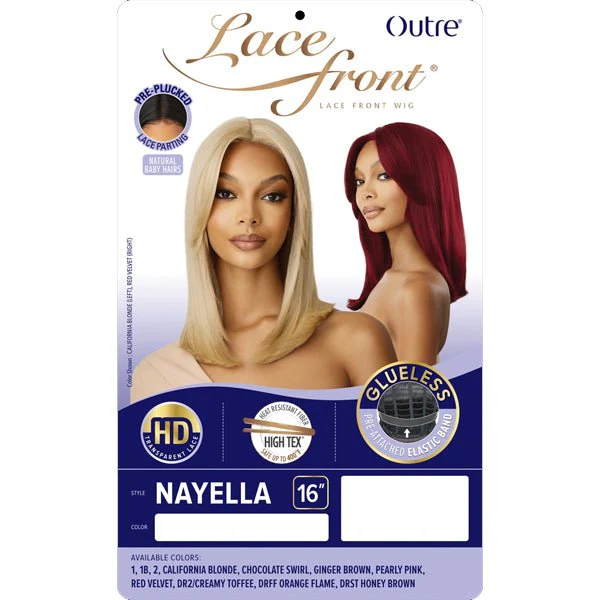 Outre Synthetic Swiss HD Lace Front Wig - NAYELLA - Image 5