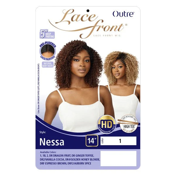 Outre Synthetic Swiss HD Lace Front Wig - NESSA - Image 4