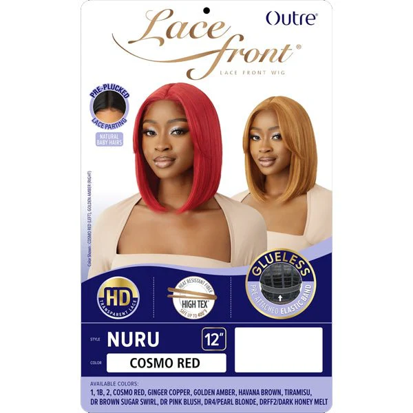Outre Synthetic Swiss HD Lace Front Wig - NURU - Image 5