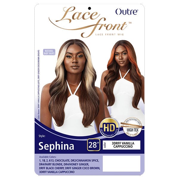 Outre Synthetic Swiss HD Lace Front Wig - SEPHINA - Image 5