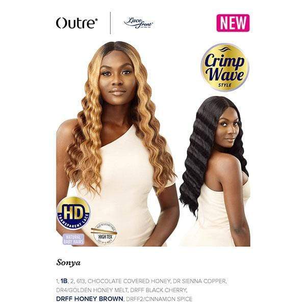Outre Synthetic Swiss HD Lace Front Wig - SONYA - Image 2