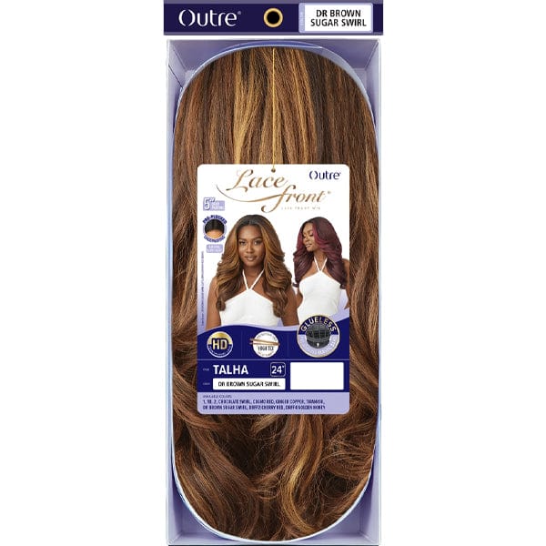 Outre Synthetic Swiss HD Lace Front Wig - TALHA - Image 5