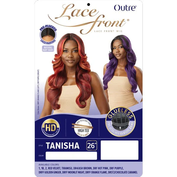 Outre Synthetic Swiss HD Lace Front Wig - TANISHA - Image 5