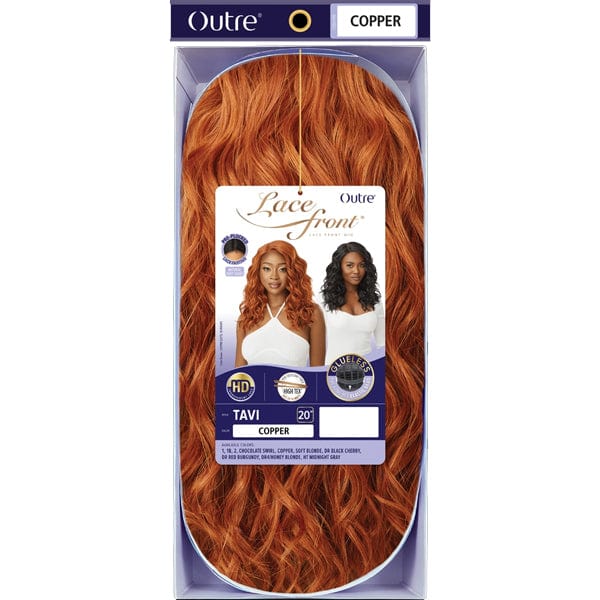 Outre Synthetic Swiss HD Lace Front Wig - TAVI - Image 5