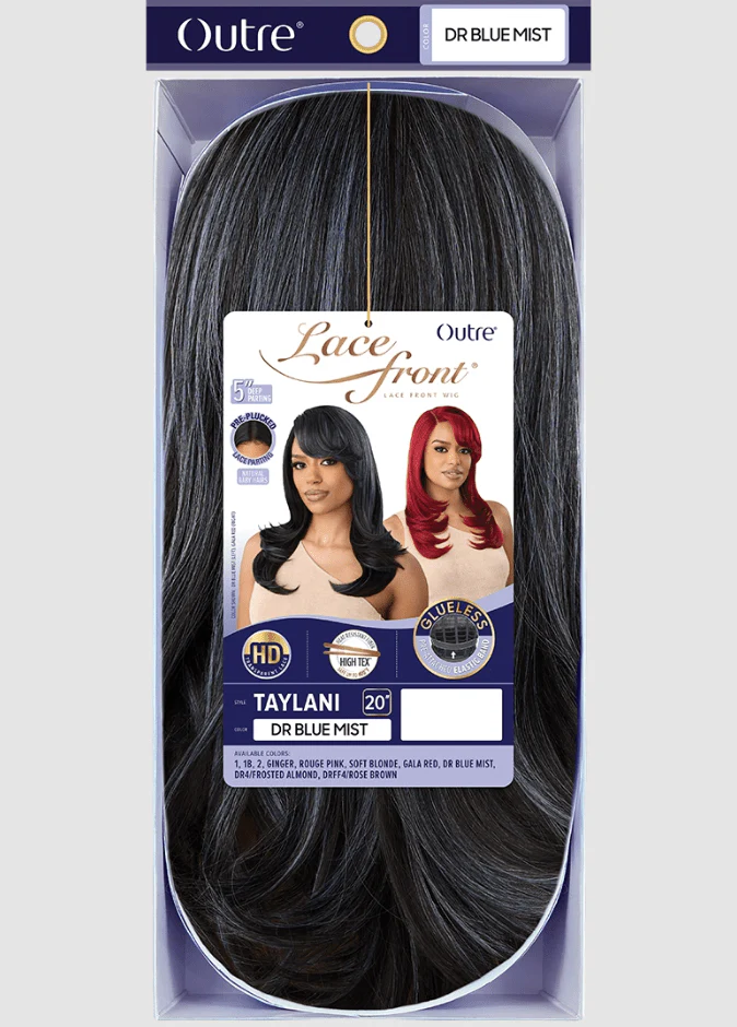 Outre Synthetic Swiss HD Lace Front Wig - TAYLANI - Image 6