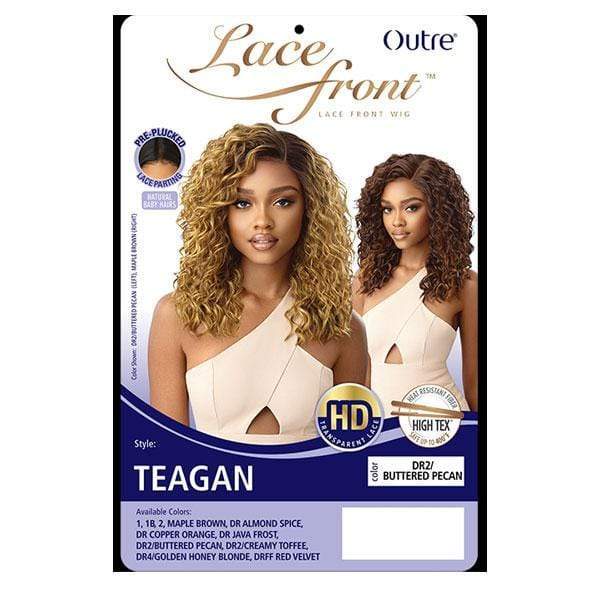 Outre Synthetic Swiss HD Lace Front Wig - TEAGAN - Image 5