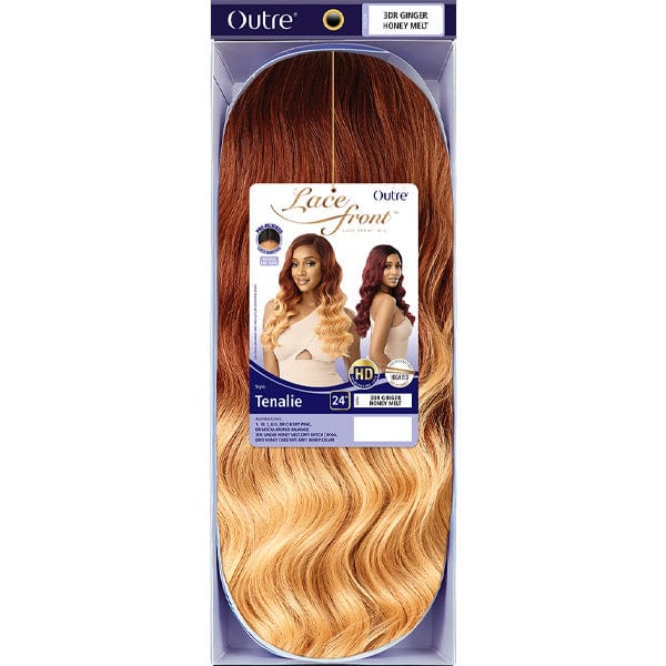 Outre Synthetic Swiss HD Lace Front Wig - TENALIE - Image 5