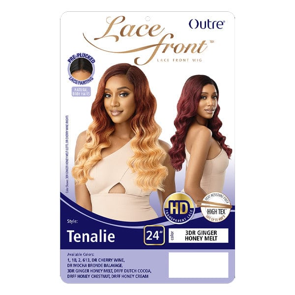 Outre Synthetic Swiss HD Lace Front Wig - TENALIE - Image 6