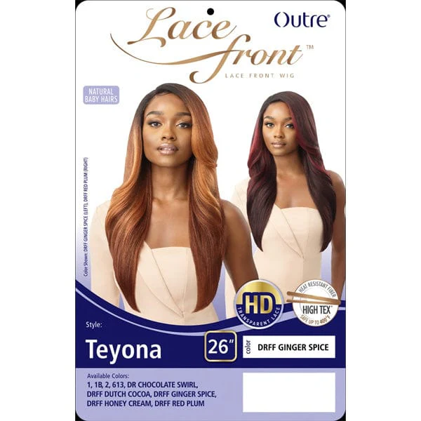 Outre Synthetic Swiss HD Lace Front Wig - TEYONA - Image 5