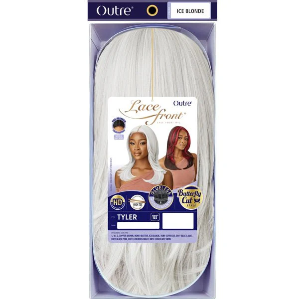 Outre Synthetic Swiss HD Lace Front Wig - TYLER - Image 6