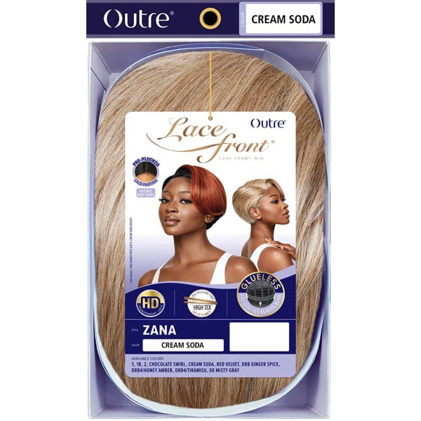Outre Synthetic Swiss HD Lace Front Wig - ZANA - Image 6