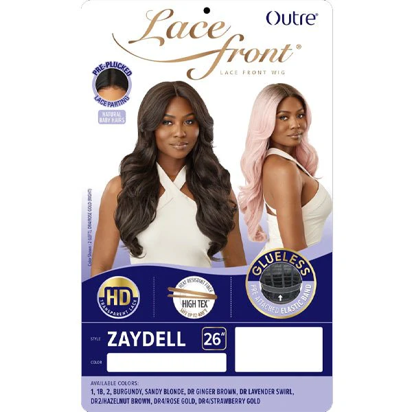 Outre Synthetic Swiss HD Lace Front Wig - ZAYDELL - Image 5