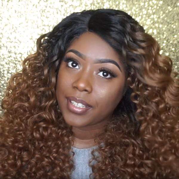 Outre Synthetic Swiss Lace Front Wig - SYMONE - Image 2
