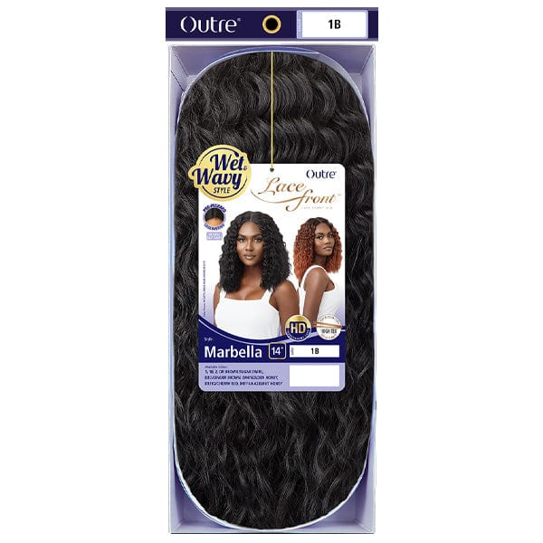 Outre Synthetic Swiss Wet & Wavy Lace Front Wig - MARBELLA - Image 5