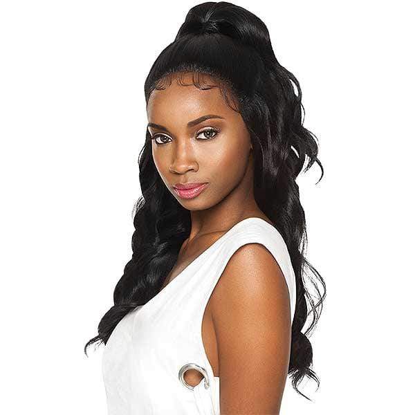 Outre Synthetic Swiss X Lace Front Wig - VIXEN LOOSE WAVE (4 Way Part Cap) - Image 3