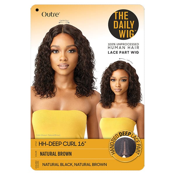 Outre The Daily Wig 100% Human Hair Wig - DEEP CURL 16" - Image 5