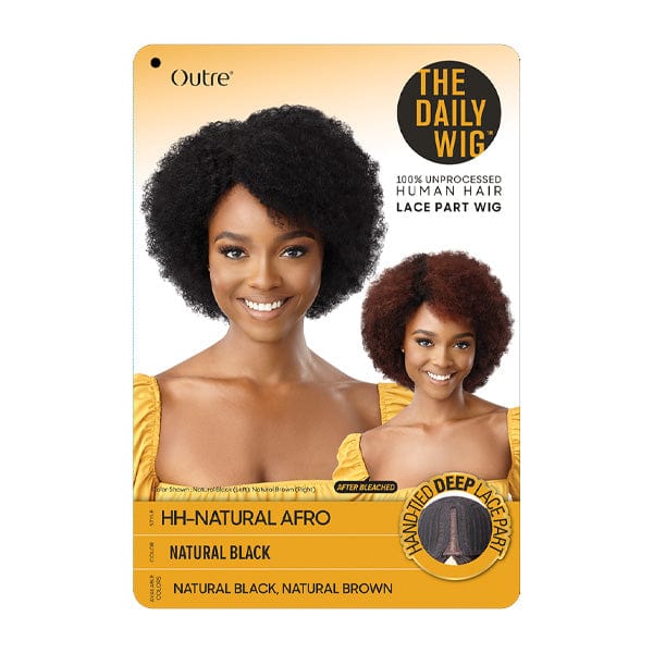 Outre The Daily Wig 100% Human Hair Wig - NATURAL AFRO - Image 5