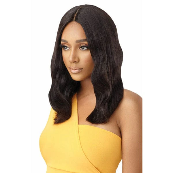 Outre The Daily Wig 100% Human Hair Wet & Wavy Wig - NATURAL DEEP 14" - Image 2