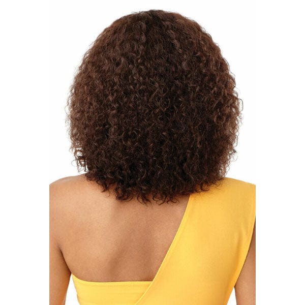 Outre The Daily Wig 100% Human Hair Wet & Wavy Wig - NATURAL DEEP 14" - Image 4