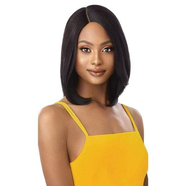 Outre The Daily Wig 100% Human Hair Wet & Wavy Wig - LAYER BOB 16" - Image 2