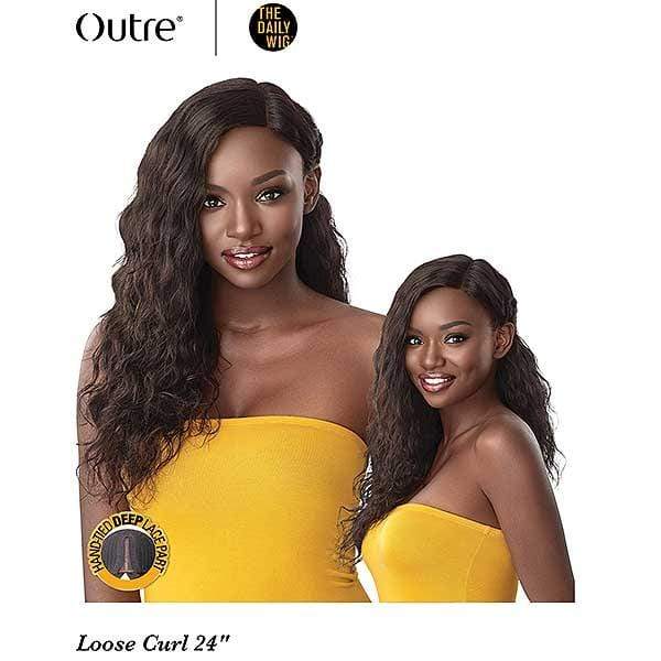 Outre The Daily Wig 100% Human Hair Wig - LOOSE CURL 24" - Image 7