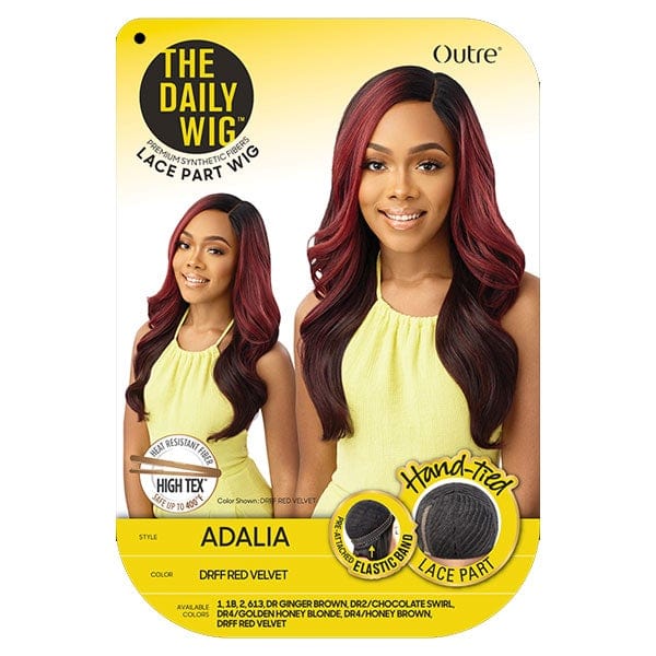 Outre The Daily Wig Synthetic Hair Lace Part Wig - ADALIA - Image 6