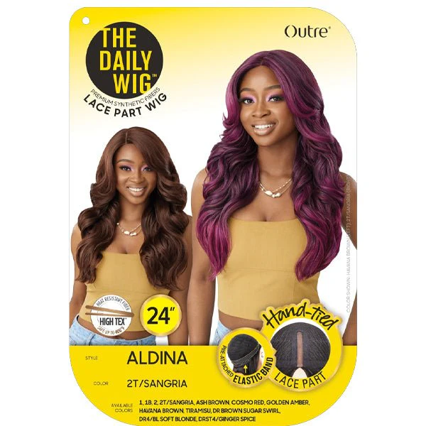 Outre The Daily Wig Synthetic Hair Lace Part Wig - ALDINA - Image 5
