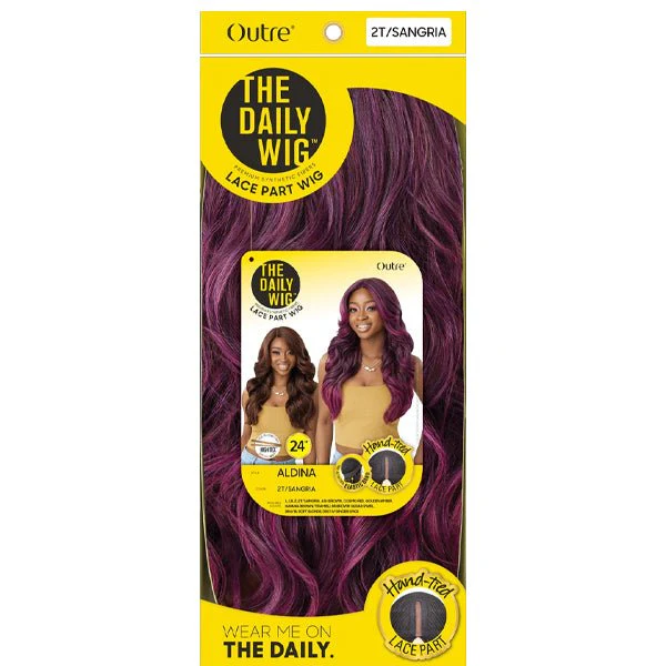 Outre The Daily Wig Synthetic Hair Lace Part Wig - ALDINA - Image 6