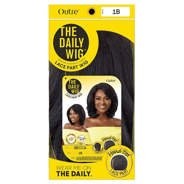 Outre The Daily Wig Synthetic Hair Lace Part Wig - BECCA - Image 6