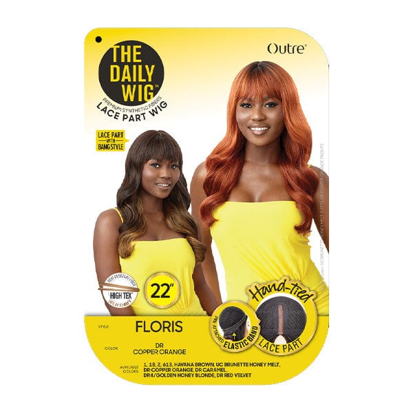 Outre The Daily Wig Synthetic Hair Lace Part Wig - FLORIS - Image 5