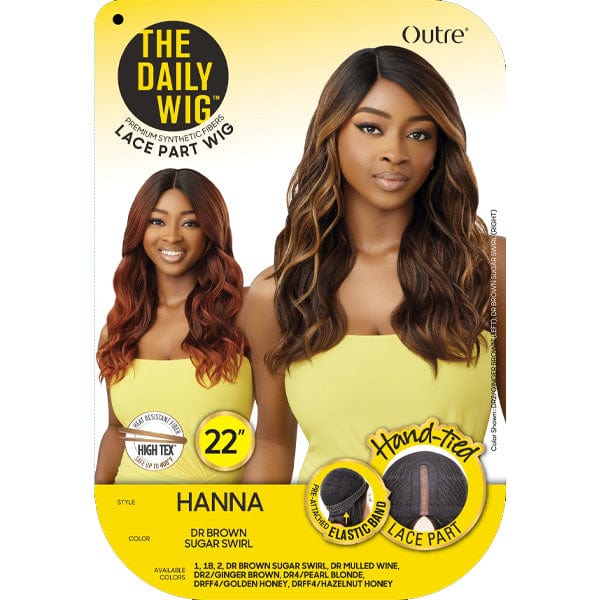 Outre The Daily Wig Synthetic Hair Lace Part Wig - HANNA - Image 5