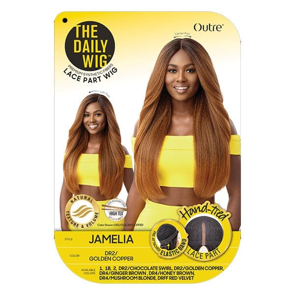 Outre The Daily Wig Synthetic Hair Lace Part Wig - JAMELIA - Image 6