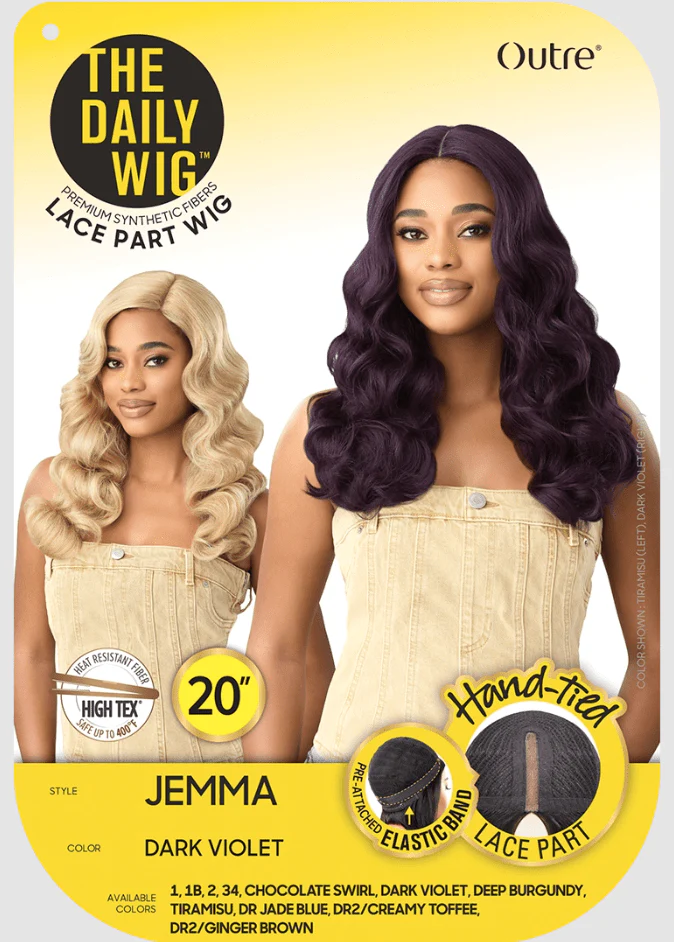 Outre The Daily Wig Synthetic Hair Lace Part Wig - Jemma - Image 5